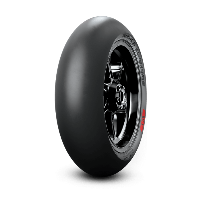 PIRELLI DIABLO SUPERBIKE SLICK 200/60 R17 REAR TYRE