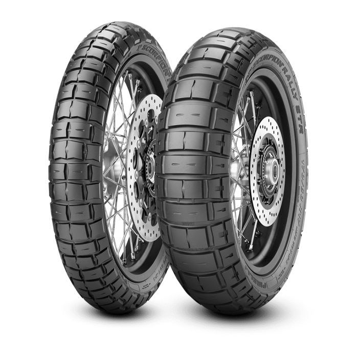 PIRELLI SCORPION RALLY STR 120/70 R19 FRONT TYRE